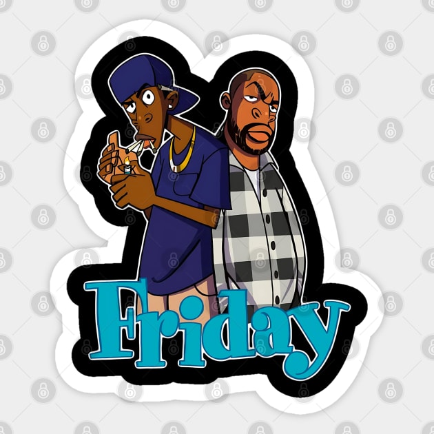 Friday Sticker by UrbanLifeApparel